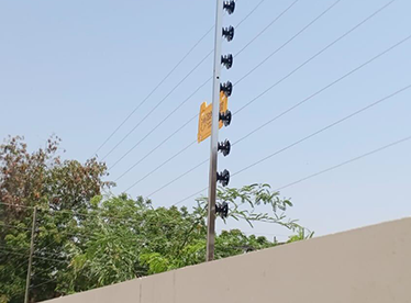 electric fence perimeter security system